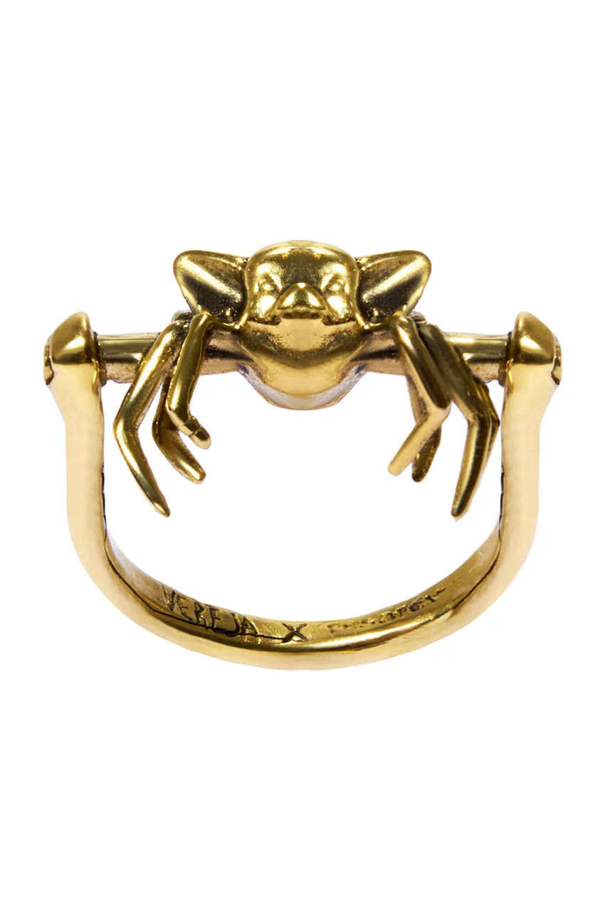 кольцо с чихпауком 